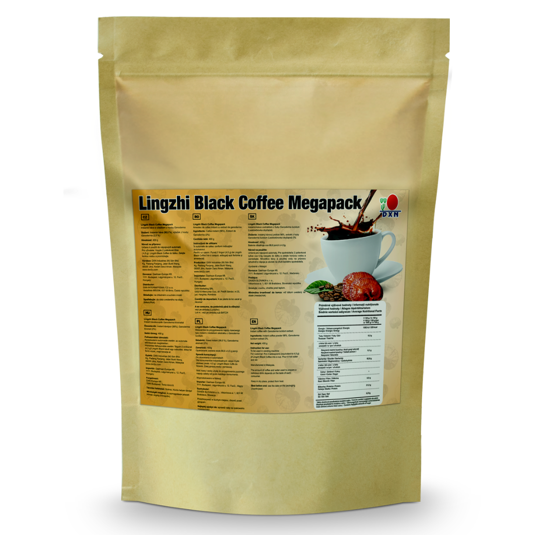 FB077 – Lingzhi Black Coffee MP (Bolsa x 400 gramos)