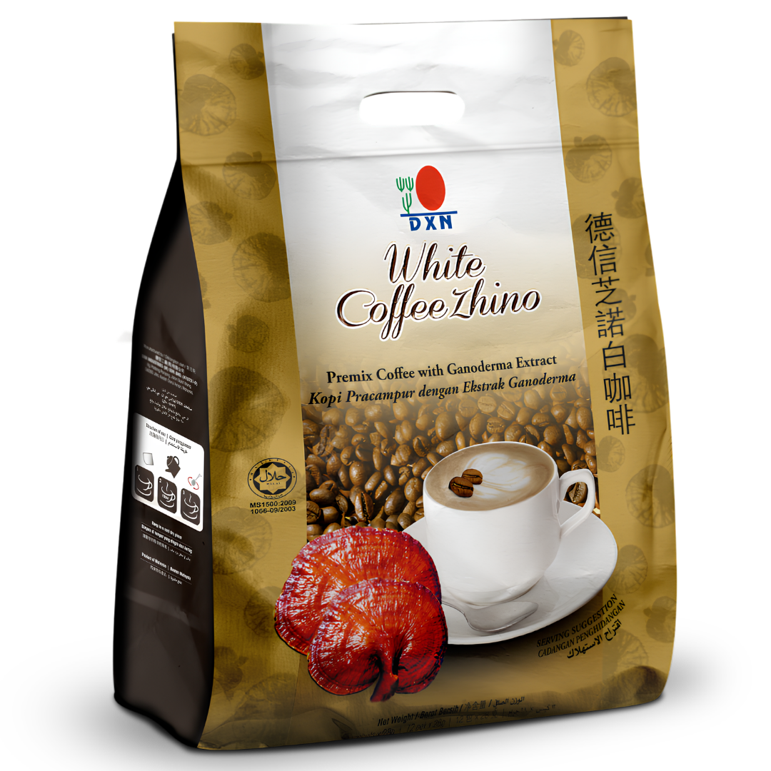 FB098 – White Coffee Zhino ( 12 Sobres x 28g )